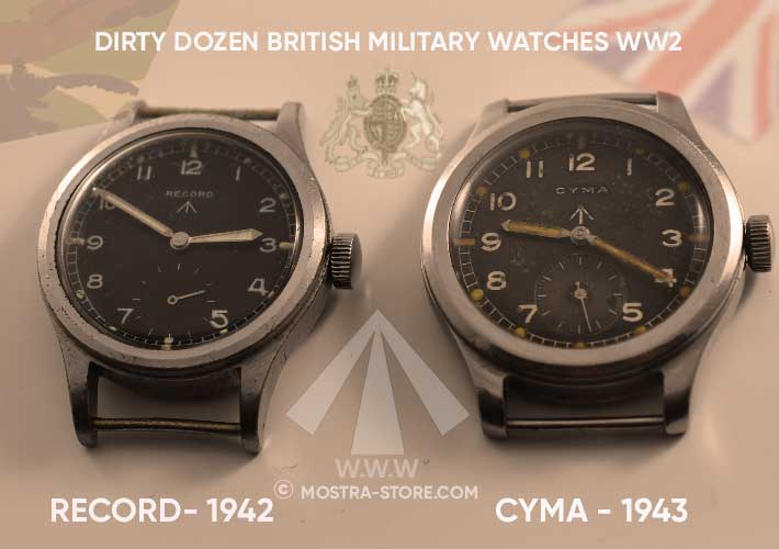 british-military-watch-dirty-dozen-record-cyma-mostra-store-aix-marseille-paris-montpellier
